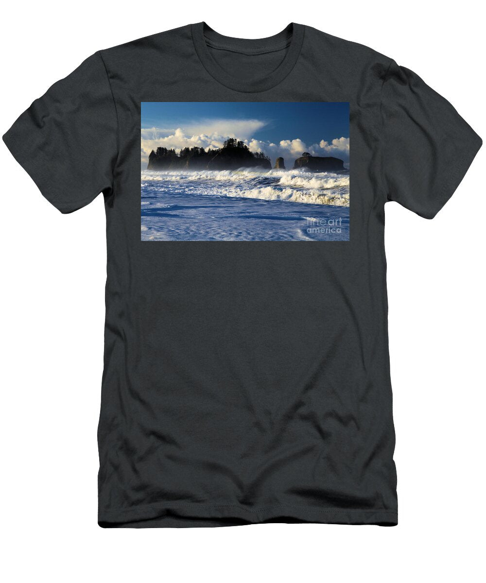 Olympic Ocean Swirls Adam Jewell T-Shirt