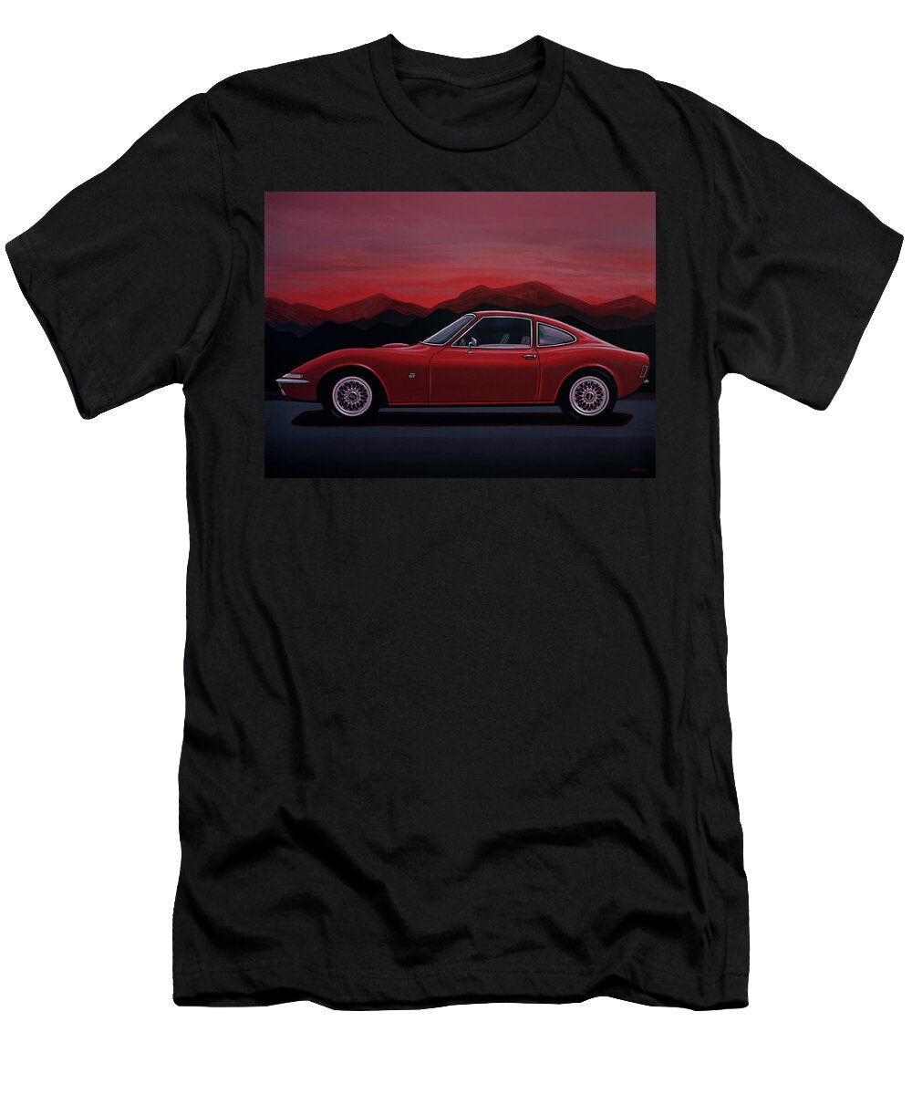 Opel Gt Painting Paul Meijering T-Shirt