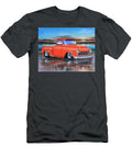 Orange 55 Chevy 3100 Pickup Parry Johnson T-Shirt