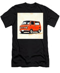 Orange Automobile Vintage Vehicle Daihatsu Hijet 1967 Japan Kei Van Muscle Car Art Retro Car Grayson Sheppard T-Shirt