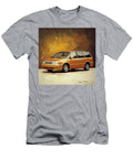 Orange Minivan in Warm Tones Golden Car Classic Transportation Toyota Sienna 1997 Japan Minivan Musc Grayson Sheppard T-Shirt