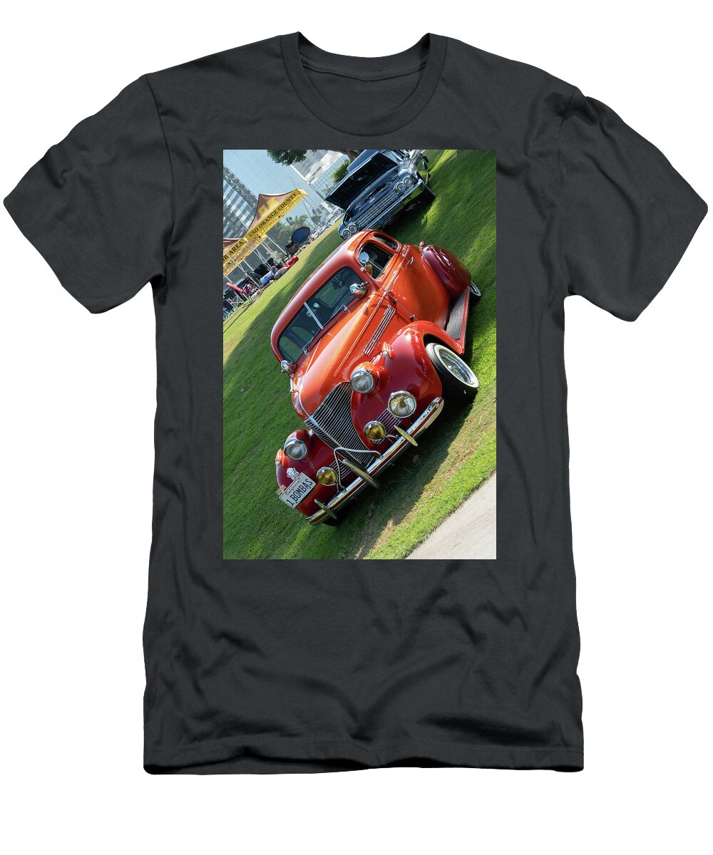 Orange Plymouth Coupe Robert Vanderwal T-Shirt
