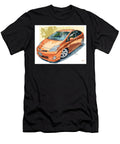 Orange Toyota Prius Illustration Toyota Prius 2003 Hatchback Stylish Design Orange Car Stunning Oran Hollie Love T-Shirt