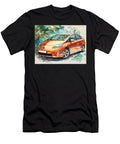 Orange Toyota Prius Illustration Toyota Prius 2010 Hatchback Orange Car Artistic Drawing Vibrant Ora Hollie Love T-Shirt