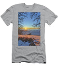 Out on Clear Lake Bonfire Photography T-Shirt