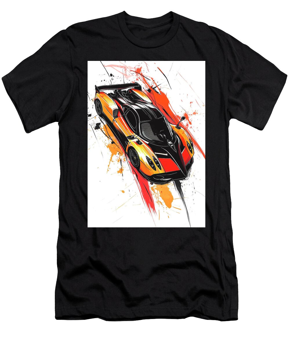 Pagani Huayra Bc Roadster Car Jennifer Moore T-Shirt