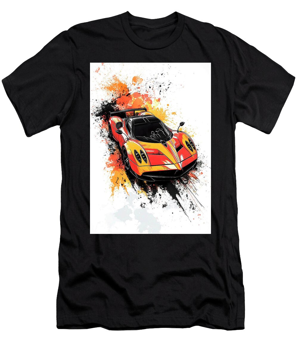 Pagani Huayra Roadster Car Jennifer Moore T-Shirt