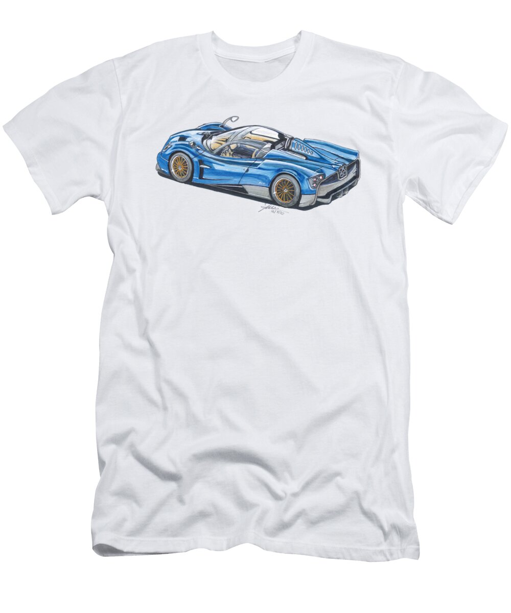 Pagani Huayra Roadster Jorge Ciprian T-Shirt