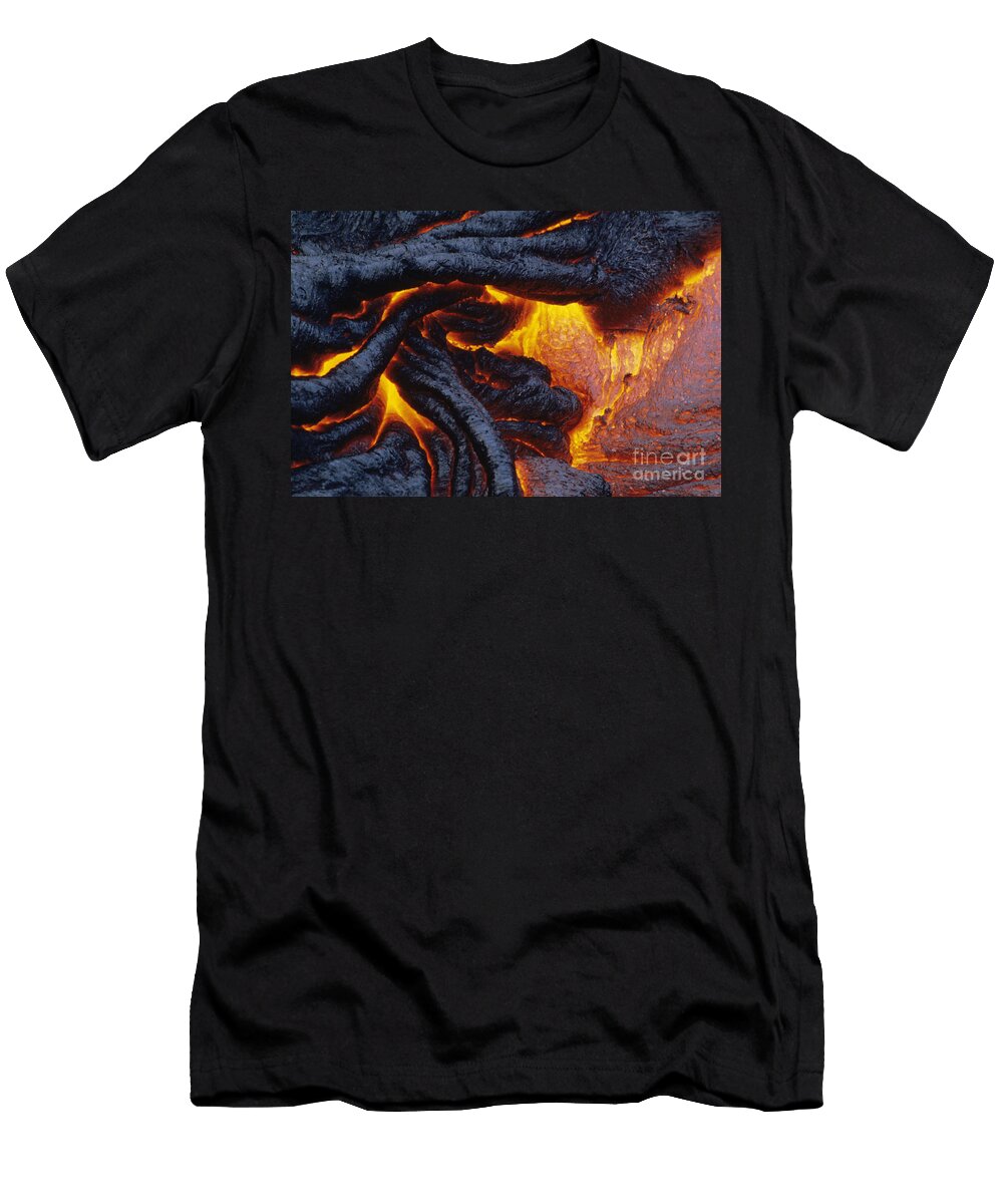Pahoehoe Lava Texture Ron Dahlquist T-Shirt