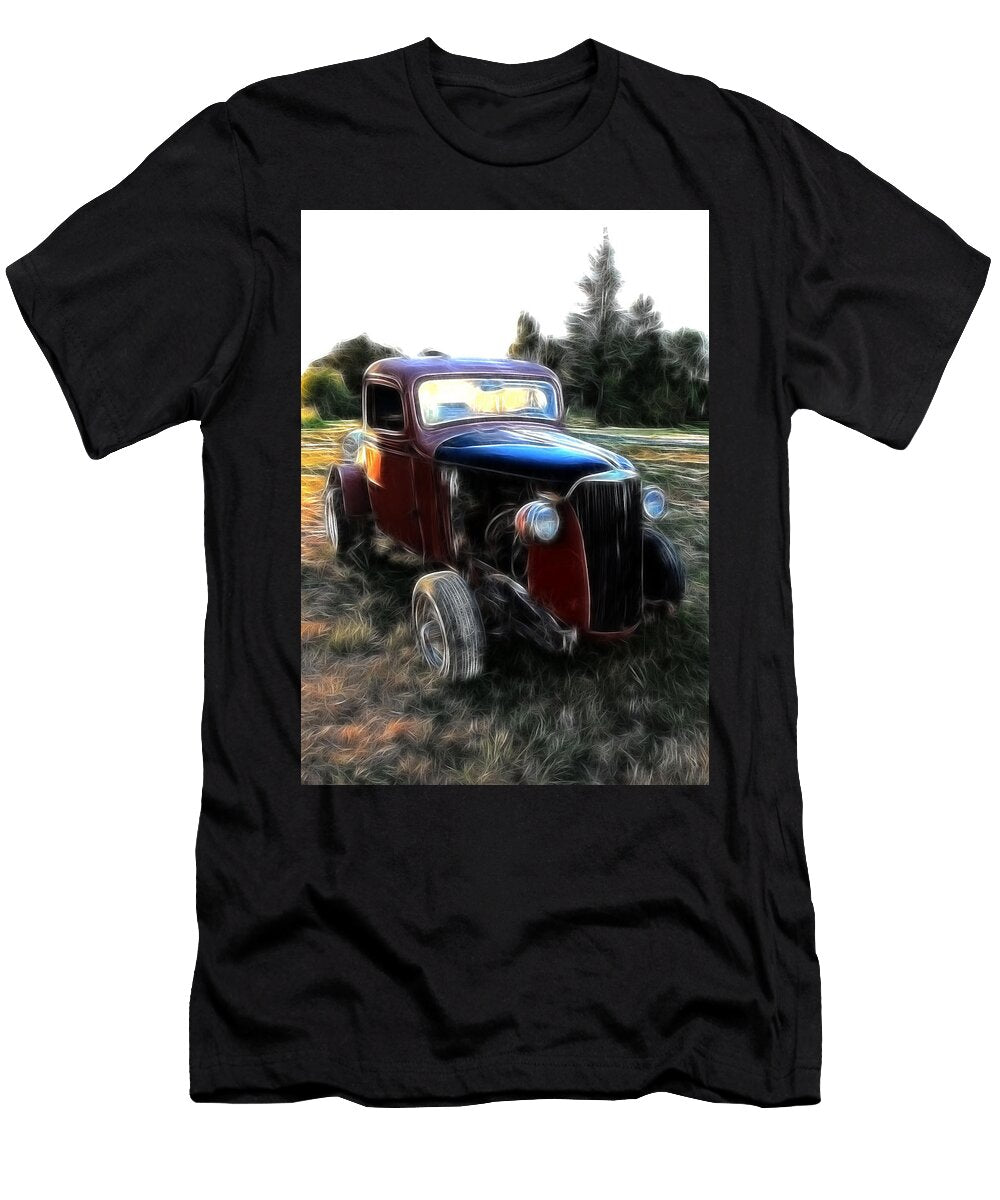 Painted Rat Rod Roadster Athena Mckinzie T-Shirt