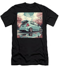 Pastel Car Honda Fit 2001 Japan Hatchback Jdm Car Japanese Art Reflective Image Grayson Sheppard T-Shirt