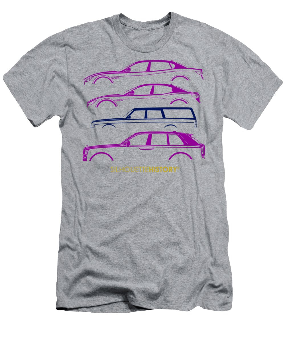 Penguin Vehicles Silhouettehistory Gabor Vida T-Shirt