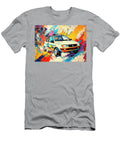 Peugeot 205 1983 France Hatchback Vibrant Abstract Car Pollard Halle T-Shirt