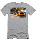 Photo of a Row of Yellow Taxi Cabs in Miami Felix Mizioznikov T-Shirt