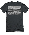 Pink Clouds Over Beauty Creek Black and White Adam Jewell T-Shirt