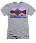 Pink Skies Over Sinopah Adam Jewell T-Shirt