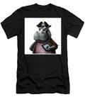 Pirate Hippopotamus Holding His Pad Stellart Studio T-Shirt