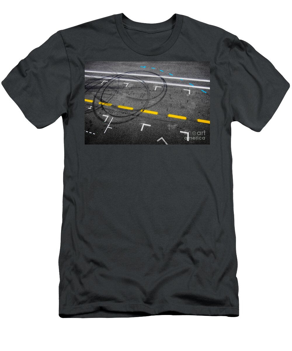 Pit Stop Asphalt Carlos Caetano T-Shirt