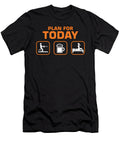 Plan for Today Waterski Beer Drinking Skiing Motorboat Water Sports Waterskier Skiing Gift Thomas Larch T-Shirt