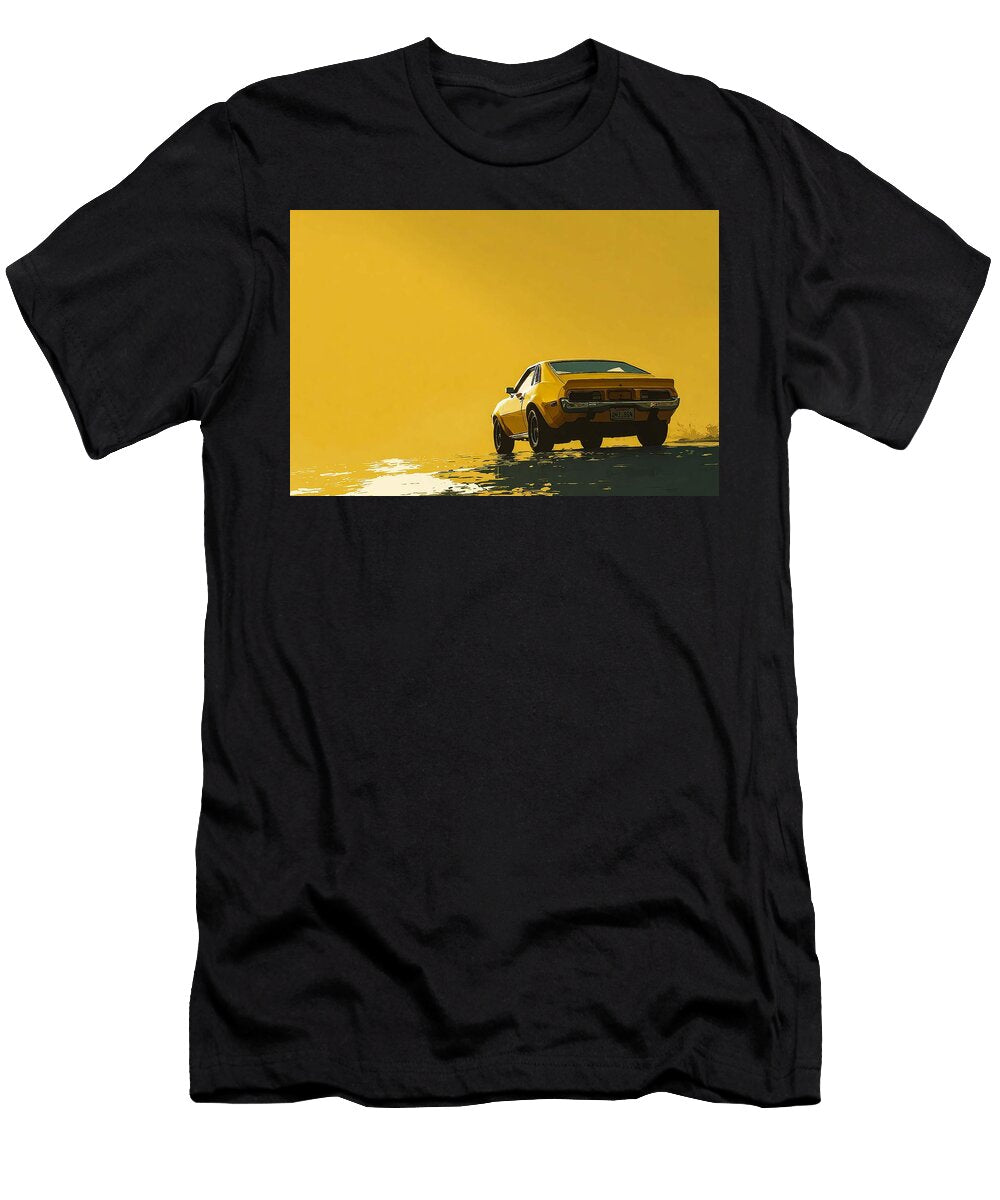 Playful 1973 Amc Gremlin Levis Edition Silhouette Pop Culture Icon Nathanael Ruiz T-Shirt