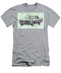 Pontiac Gto 7 1969 Automotive Art Car Posters Studio Grafiikka T-Shirt