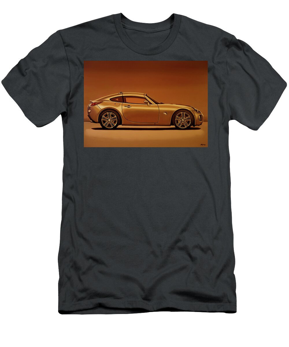 Pontiac Solstice Coupe 2009 Painting Paul Meijering T-Shirt