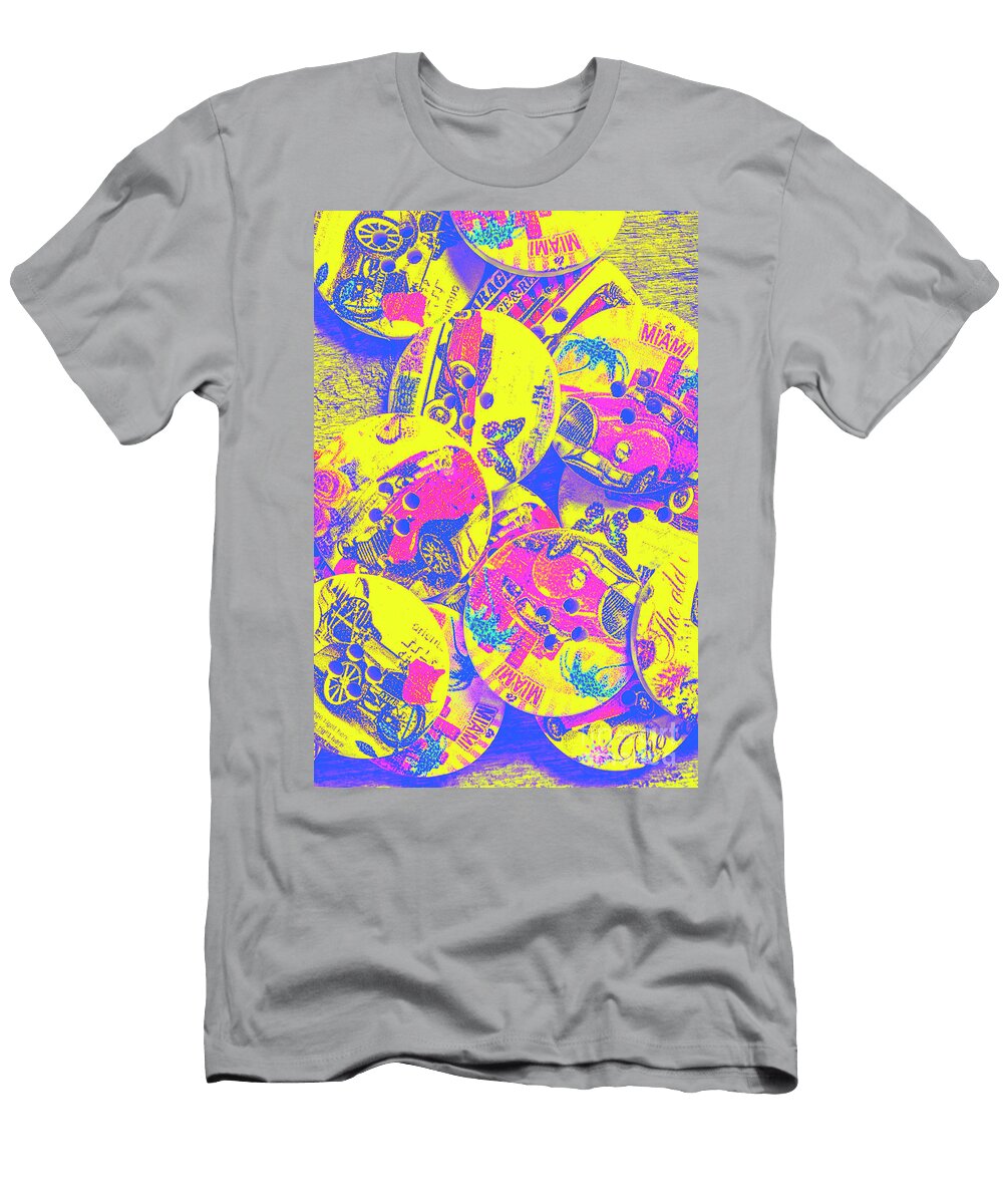 Pop Art Garage Jorgo Photography Wall Art Gallery T-Shirt