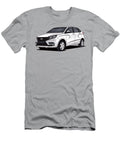 Popular Family Car White Lada Xray 4 Door Hatchback Vladyslav Shapovalenko T-Shirt