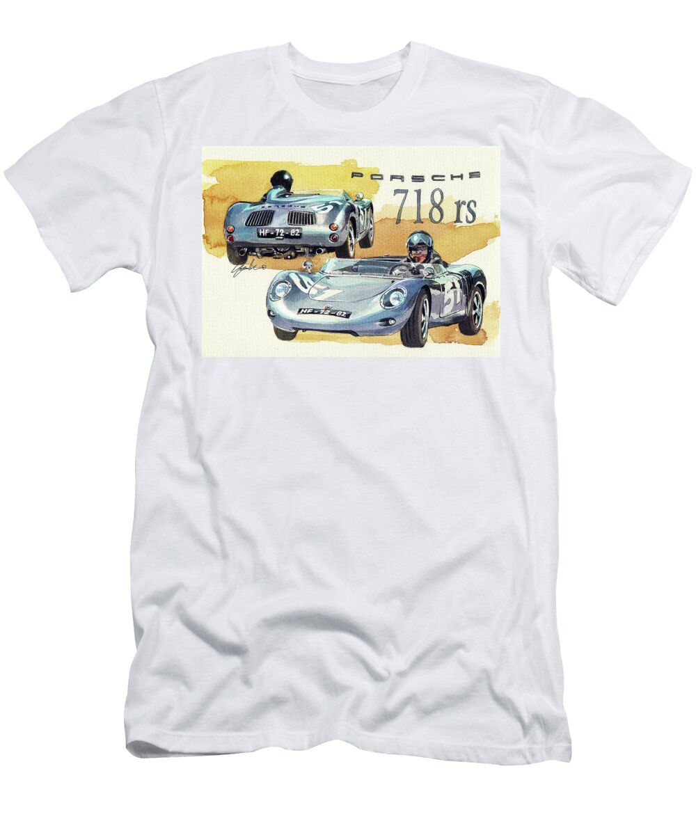 Porsche 718rs Yoshiharu Miyakawa T-Shirt