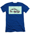 Porsche 911 Sports Car 3 Roadster Automotive Art Car Posters Studio Grafiikka T-Shirt