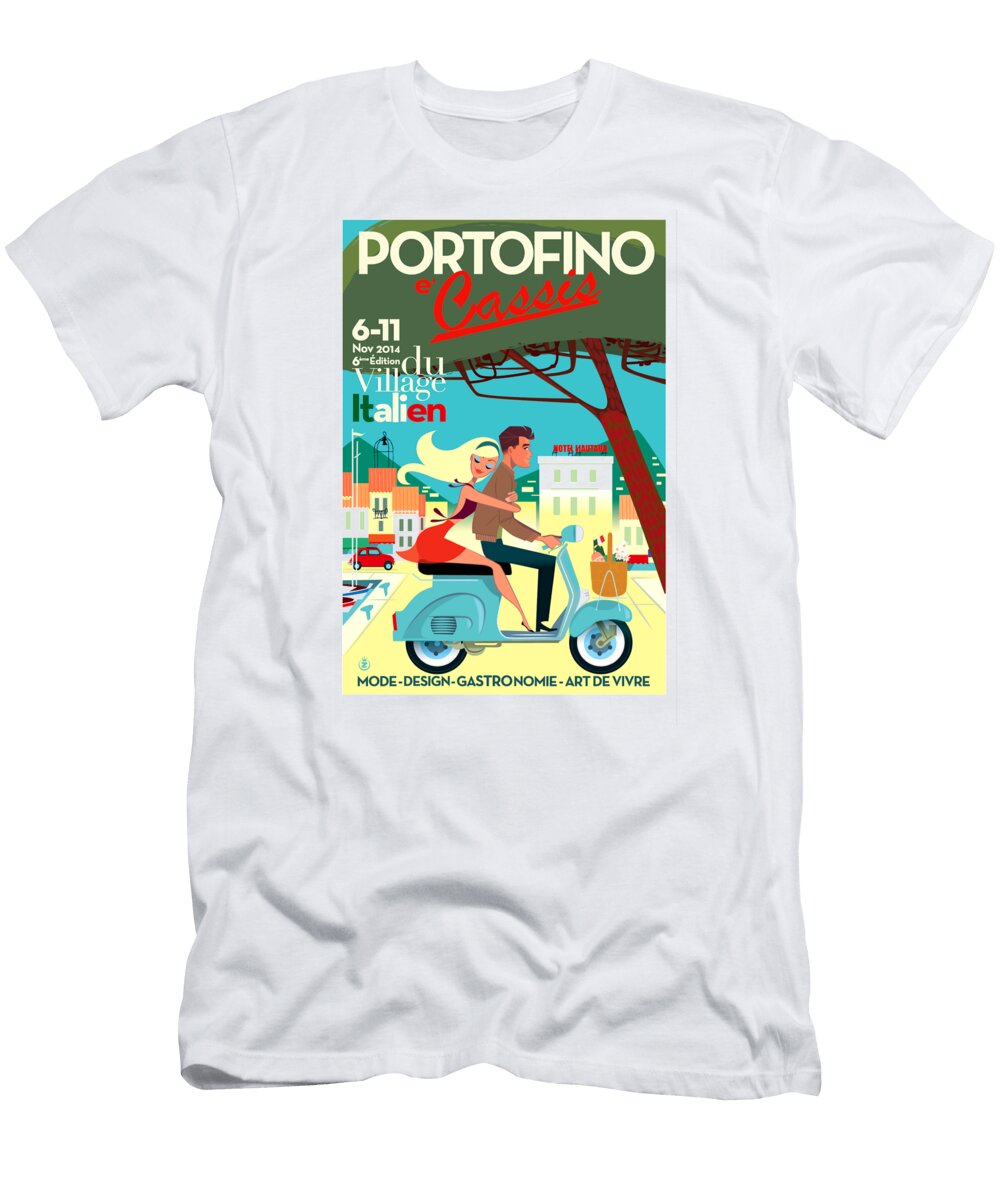Portofino 15 Travel Posters T-Shirt