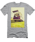 Purple VW T2 Camper Tailgate Richard Nixon T-Shirt