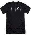 Push Scooter Rider Bike Heartbeat Ekg Pulse Scootering 1 T-Shirt
