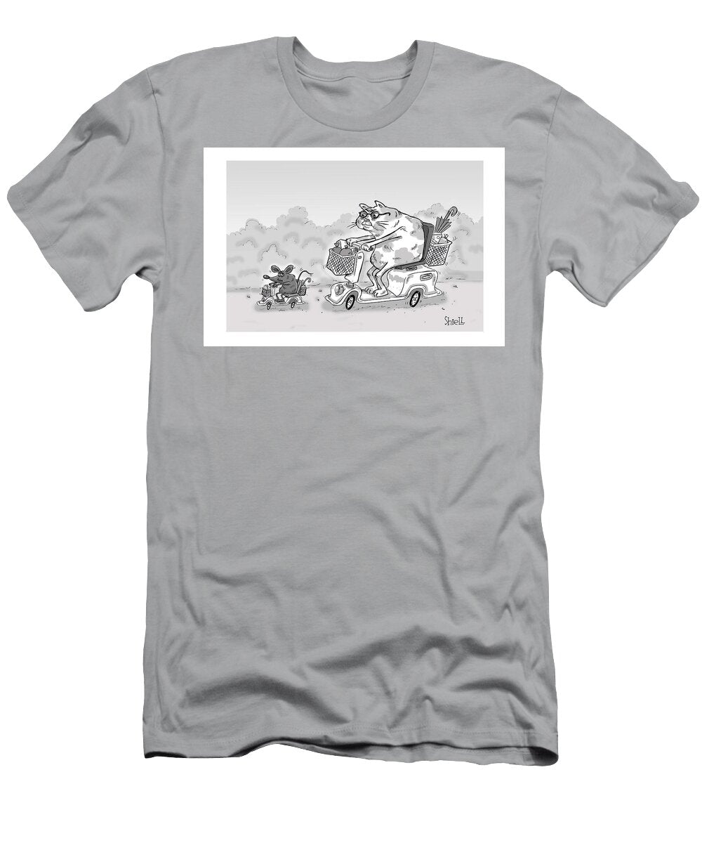 Puss N Scoot Mike Shiell T-Shirt
