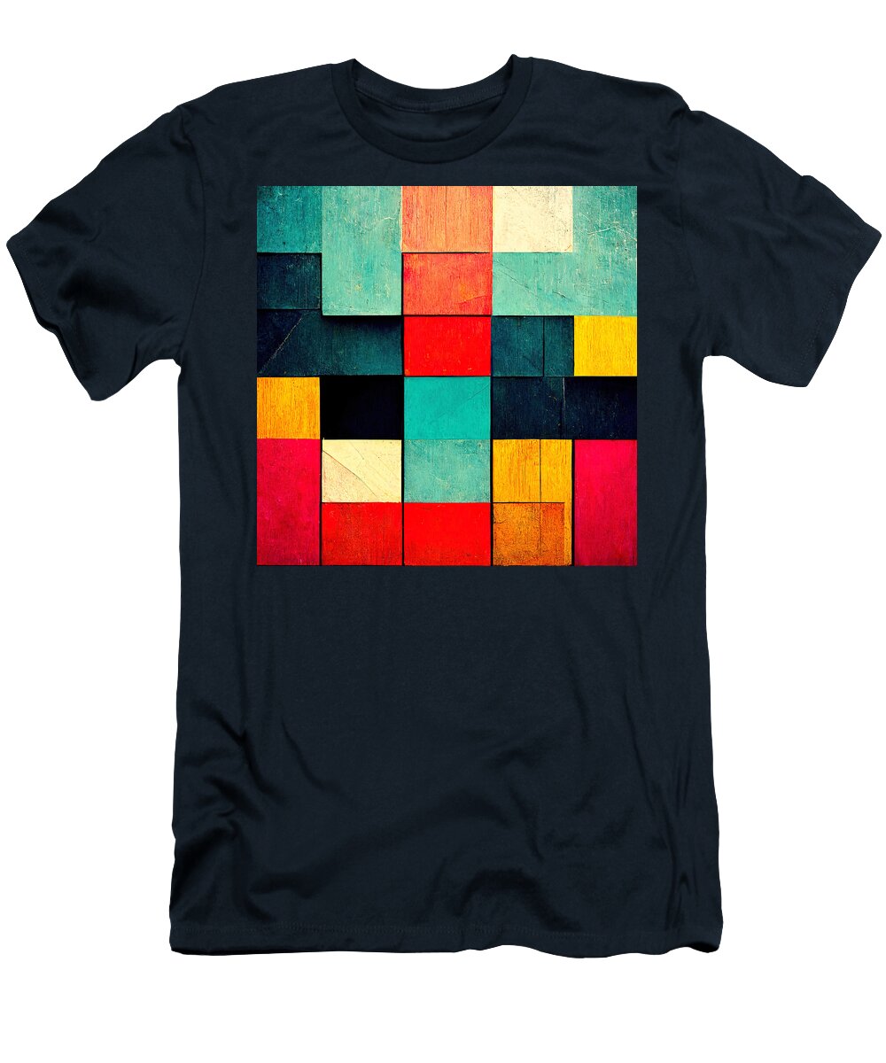 Puzzle of Colors 02 Am Fineartprints T-Shirt