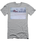Quakertown Farm on Snowy Day Anna Lisa Yoder T-Shirt