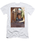 Quiet Cobbled Street in Rhodes Town Philip Openshaw T-Shirt