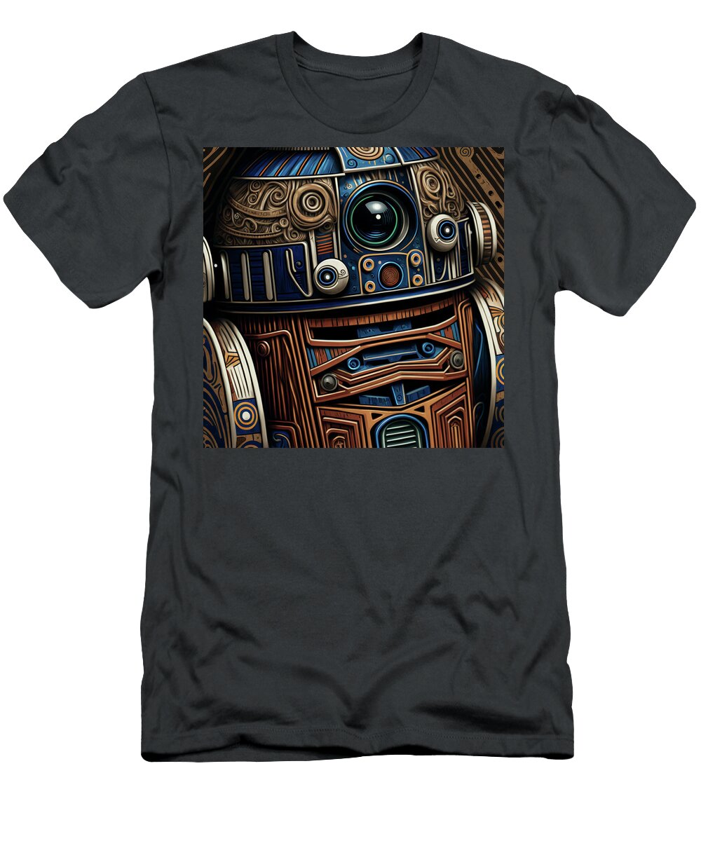R2 D2 Chicano Style Itchy T-Shirt