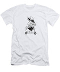 Rabbit Riding a Scooter Csa Images T-Shirt