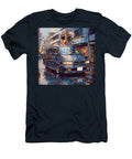 Rainy Cityscape Nissan Serena 1991 Japan Minivan Jdm Car Urban Street Japanese Alley Grayson Sheppard T-Shirt