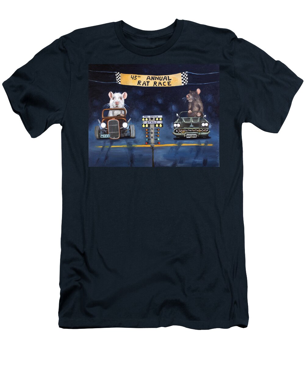 Rat Race Leah Saulnier the Painting Maniac T-Shirt