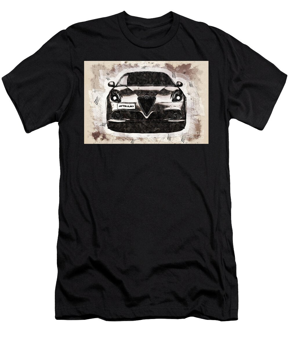 Re0036 Alfa Romeo Giulietta Veloce 940 Hatchback Lisa Sandra T-Shirt