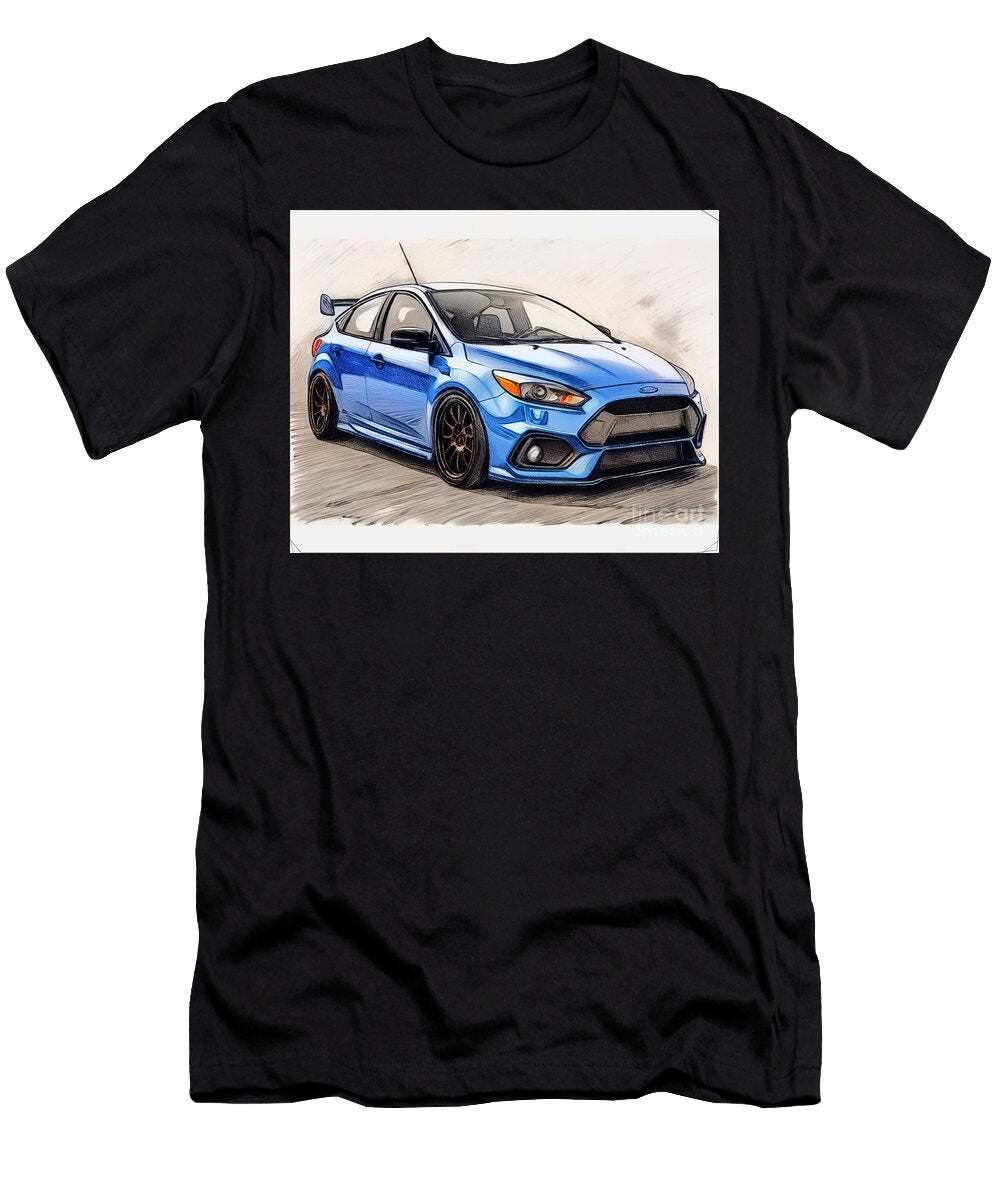 Re15866 2002 Ford Focus Rs Lisa Sandra T-Shirt