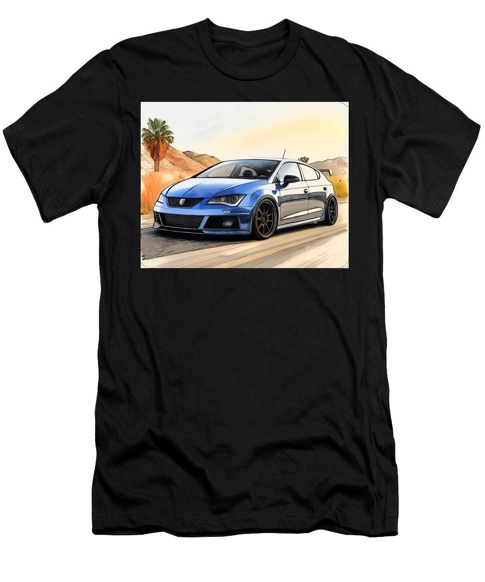 Re15930 2003 Seat Leon Cupra R Lisa Sandra T-Shirt