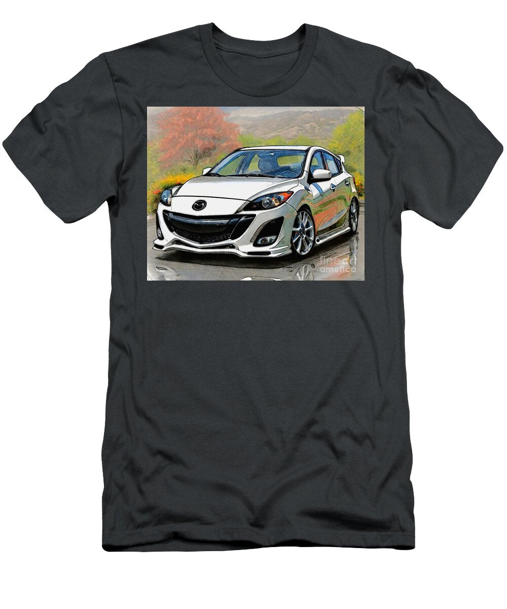 Re16320 2010 Mazda 3 Mps Lisa Sandra T-Shirt