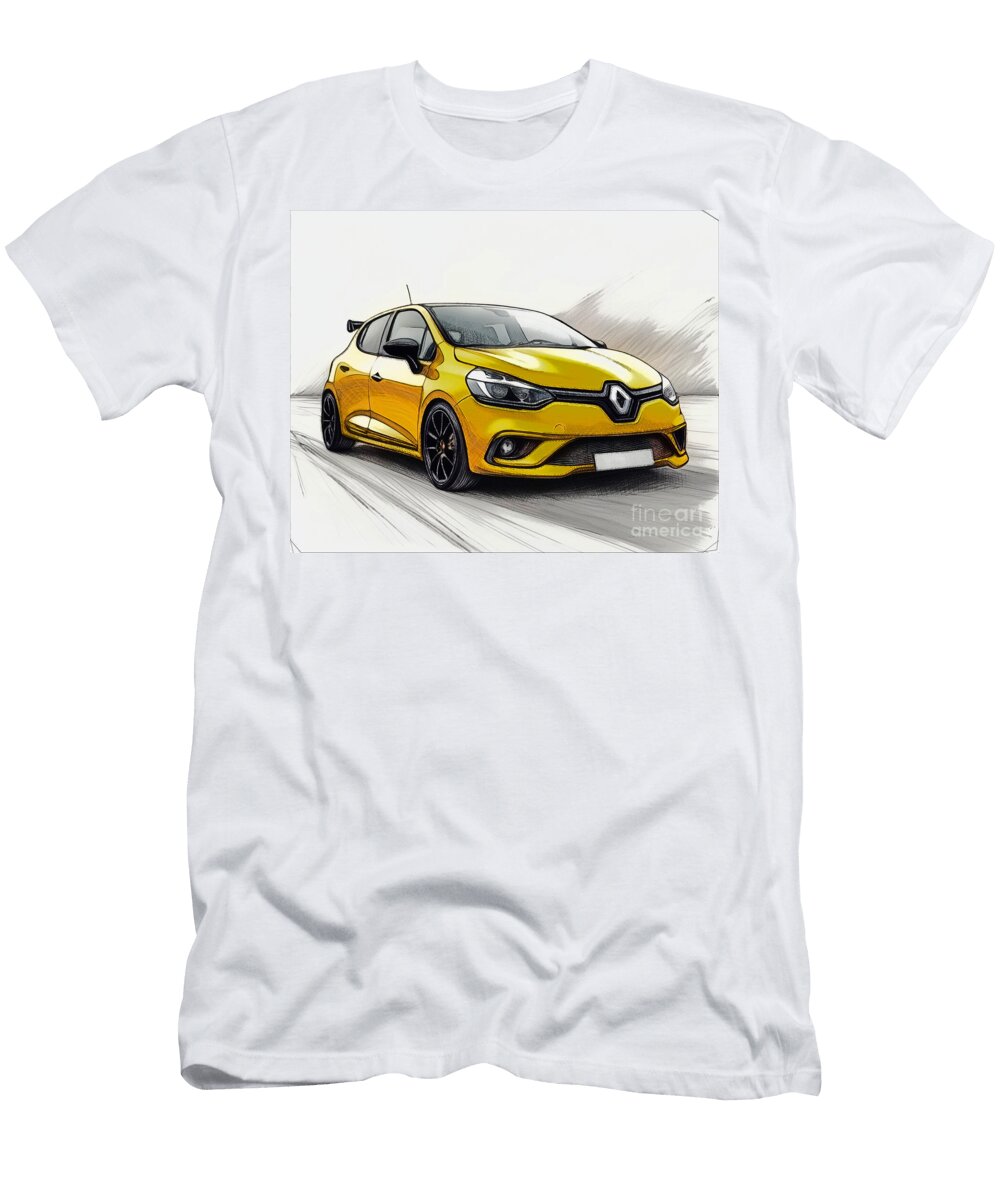 Re16346 2010 Renault Clio Rs Lisa Sandra T-Shirt