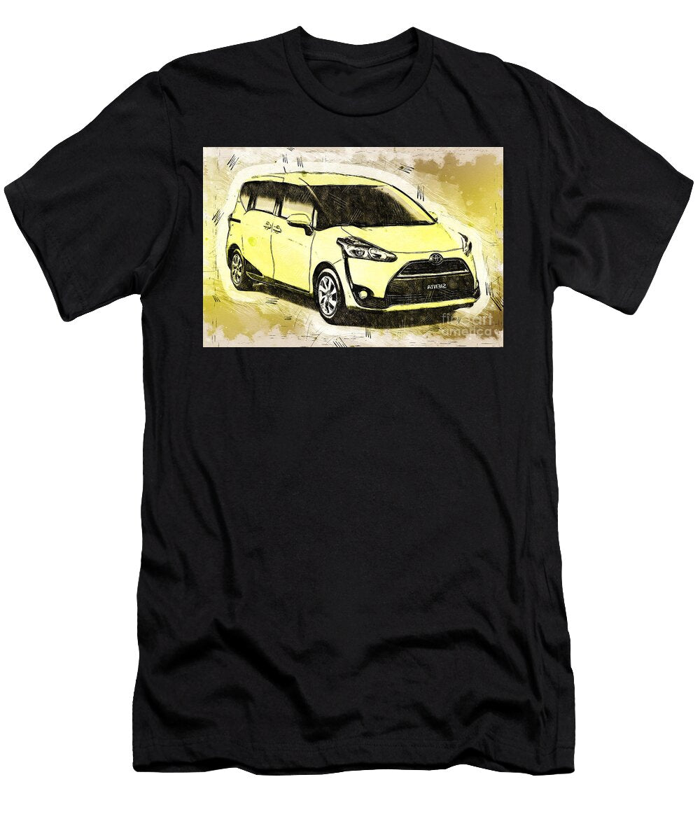 Re1920 Toyota Sienta Minivan Lisa Sandra T-Shirt