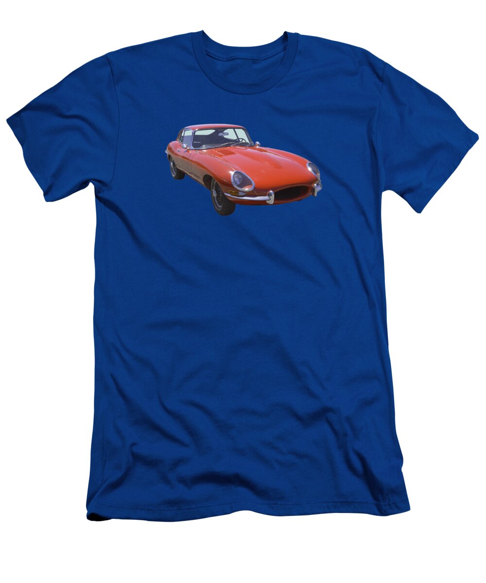 Red 1964 Jaguar Xke Antique Sportscar Keith Webber Jr T-Shirt