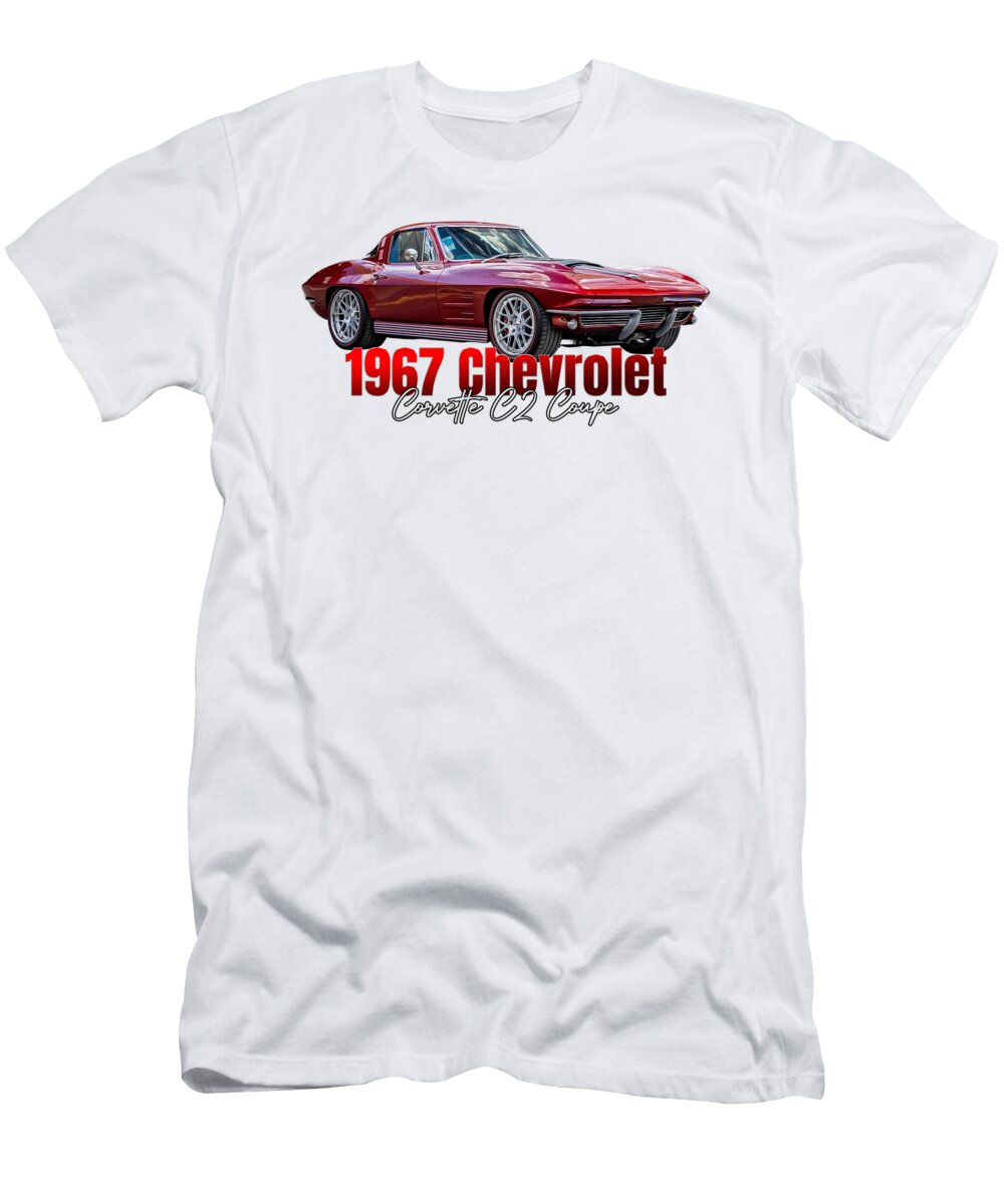Red 1967 6596 Gestalt Imagery T-Shirt