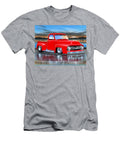Red 55 Ford F100 Pickup Parry Johnson T-Shirt